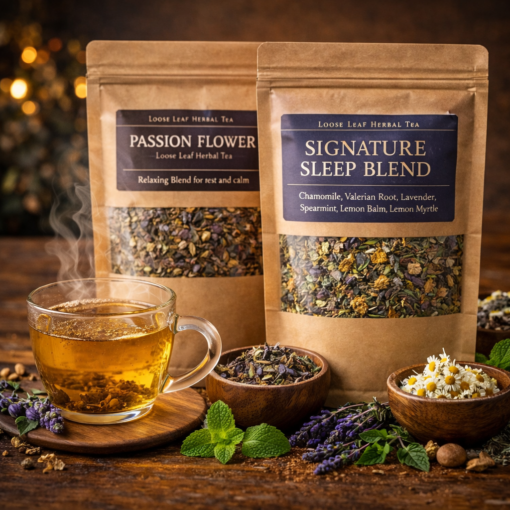 Herbal Sleep Tea Blend (Caffeine Free)