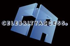 Logo of Celebrity Access on a black background
